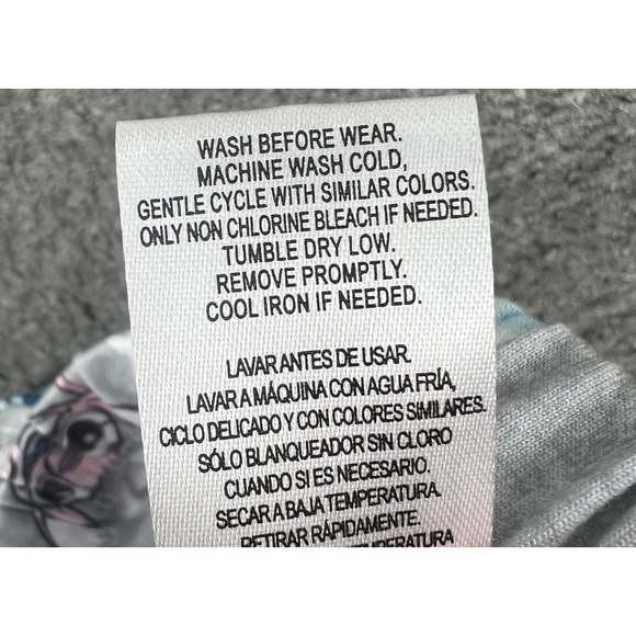 Disney Stitch Angel Ladies Pajama Sleep Pants Star All Over Print Size S NWT - Picture 6 of 6